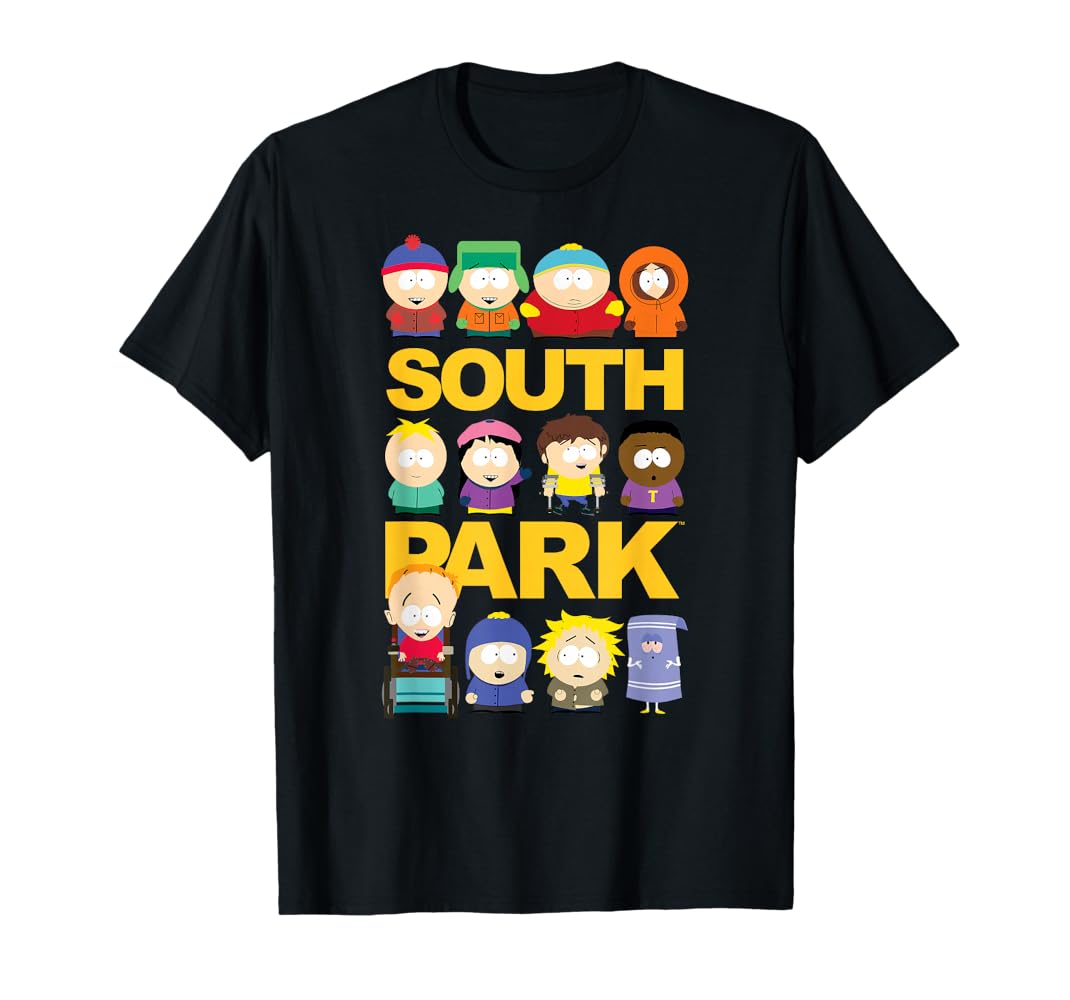 Tシャツ・カットソー SOUTHPARK T-SHIRT Amazon.com: South Park Jumbo Group T-Shirt : Clothing, Shoes